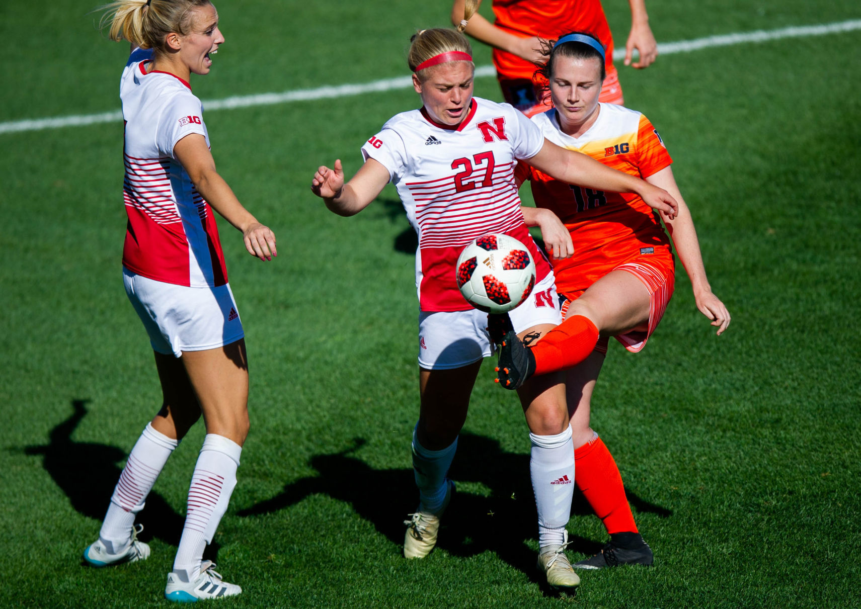 Nebraska soccer vs. Illinois, 10/21
